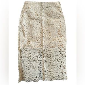 Topshop Lace skirt
